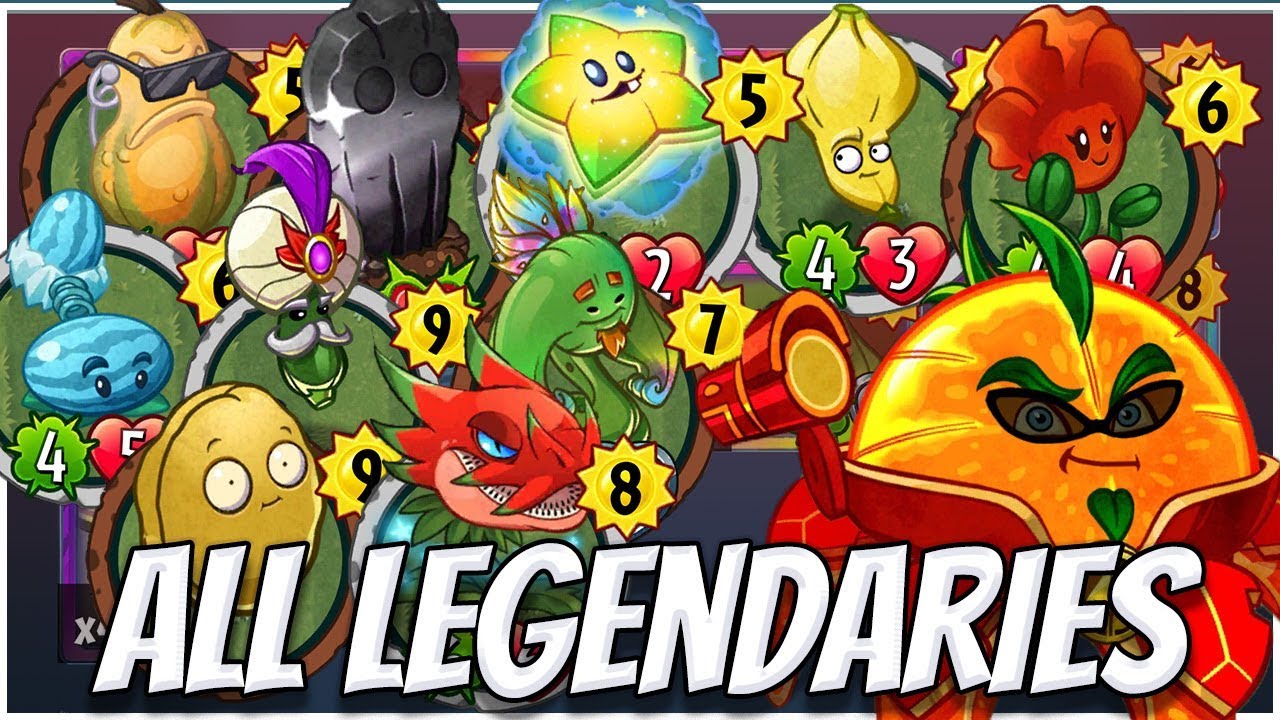ALL Legendary Cards Challenge - Citron Strategy Deck | Plants vs Zombies Heroes Gameplay (16/22)