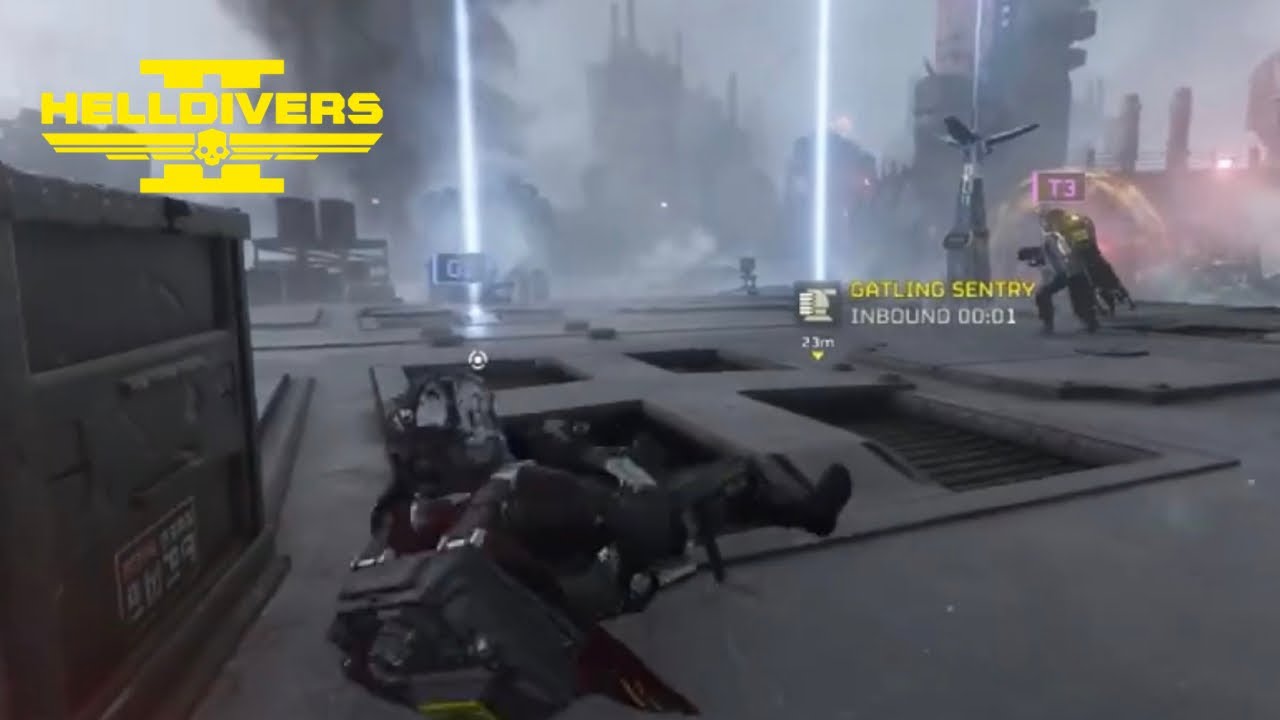 THE ABSOLUTE CHAOS ON CYBERSTAN!!- Helldivers 2