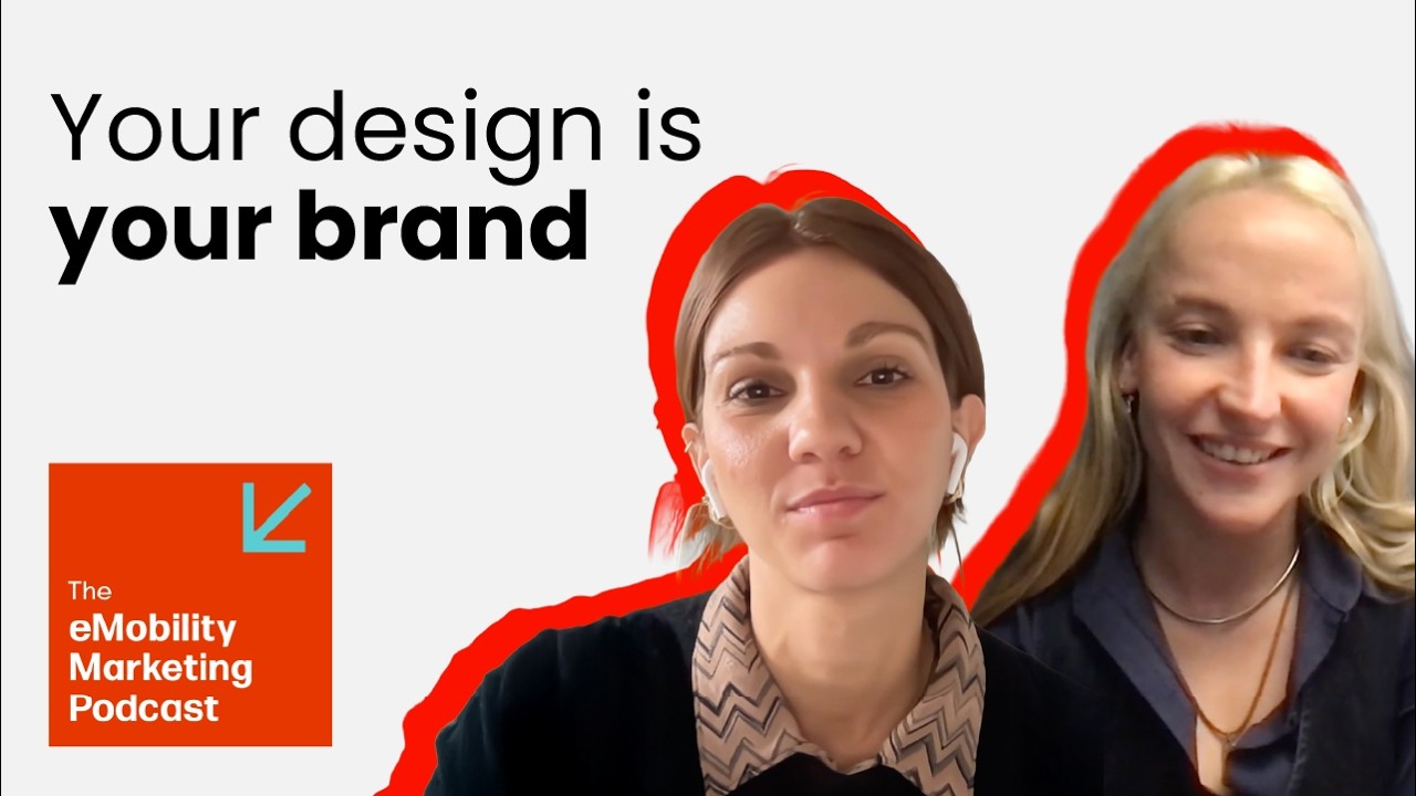 eMobility marketing podcast - Graphic design for eMobility brands