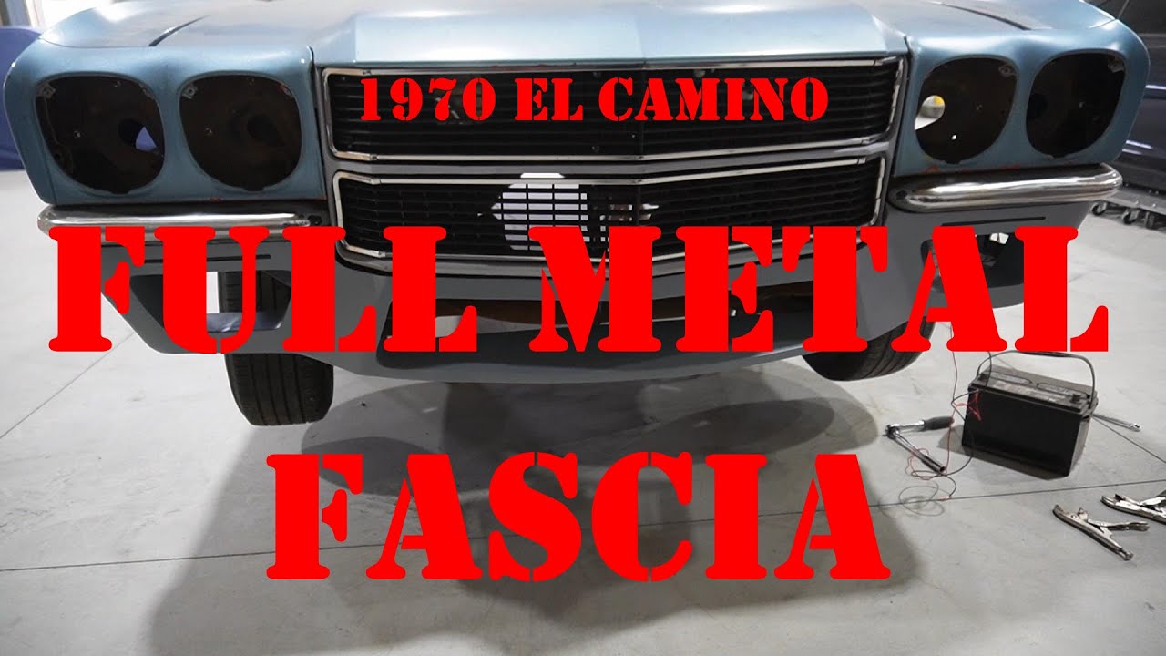 1970 El Camino Full Metal Fascia