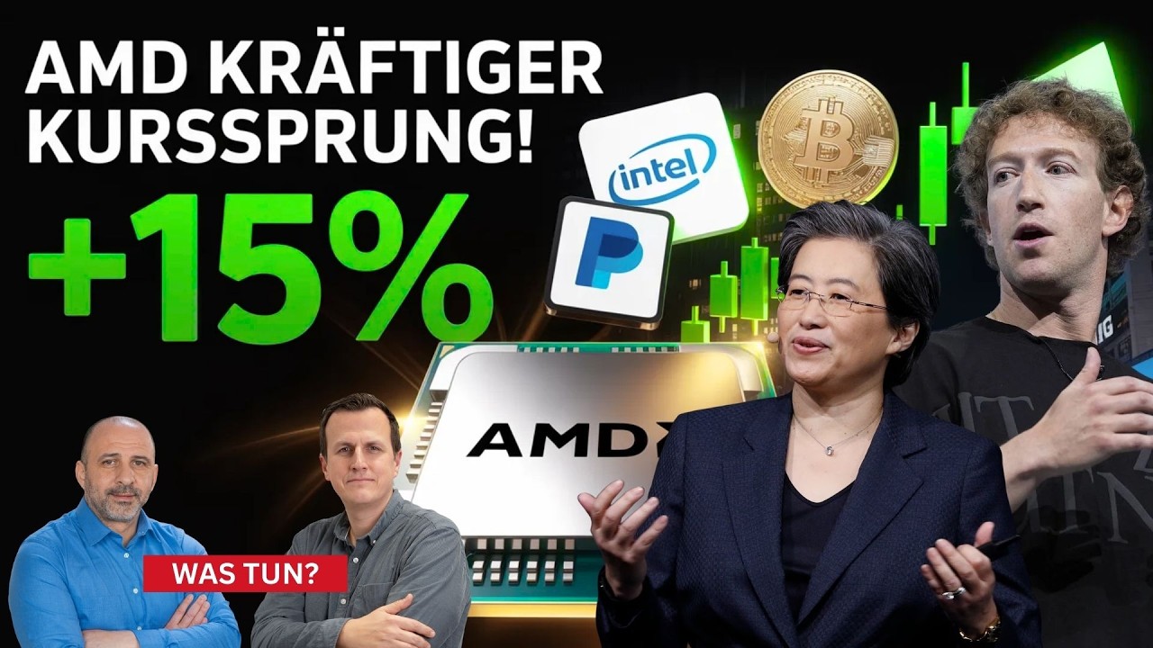 PayPal zündet die zweite Kerze! | AMD | Intel | RobinHood | Bitcoin