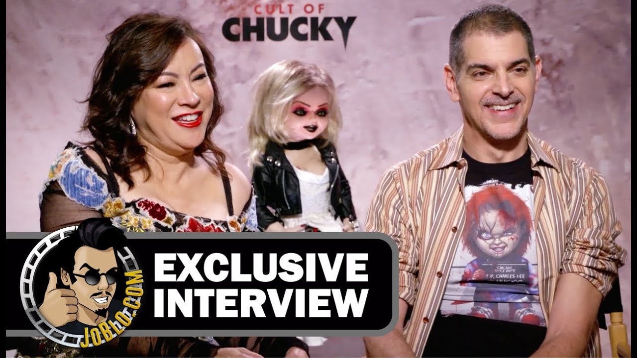 Jennifer Tilly & Don Mancini interview - CULT OF CHUCKY (2017) horror movie