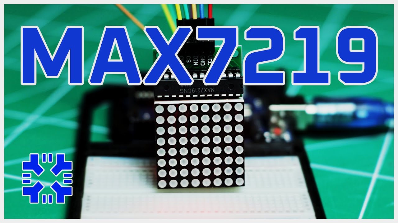 Como controlar uma matriz de 64 LEDs - Módulo MAX7219