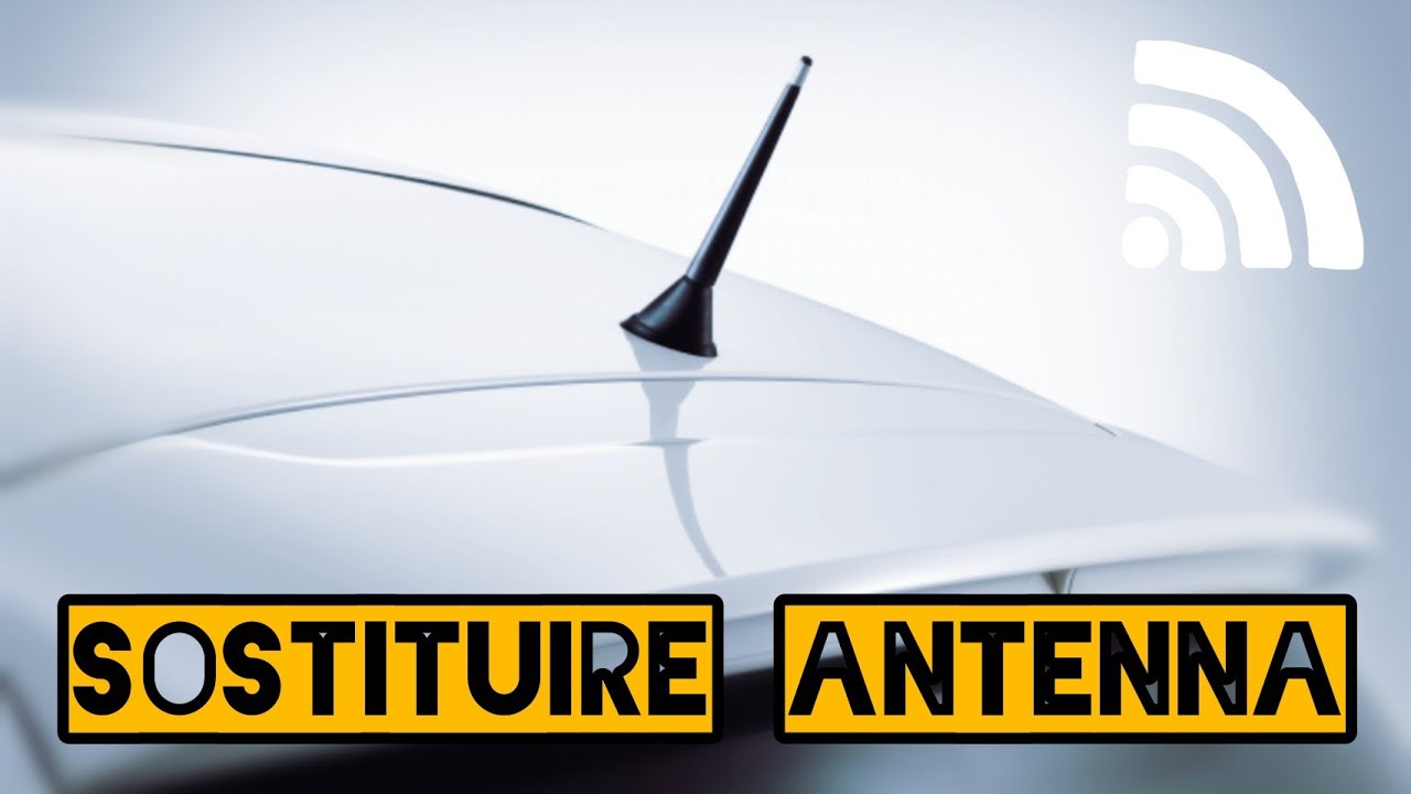Come Smontare l 'antenna dell'autoradio.
