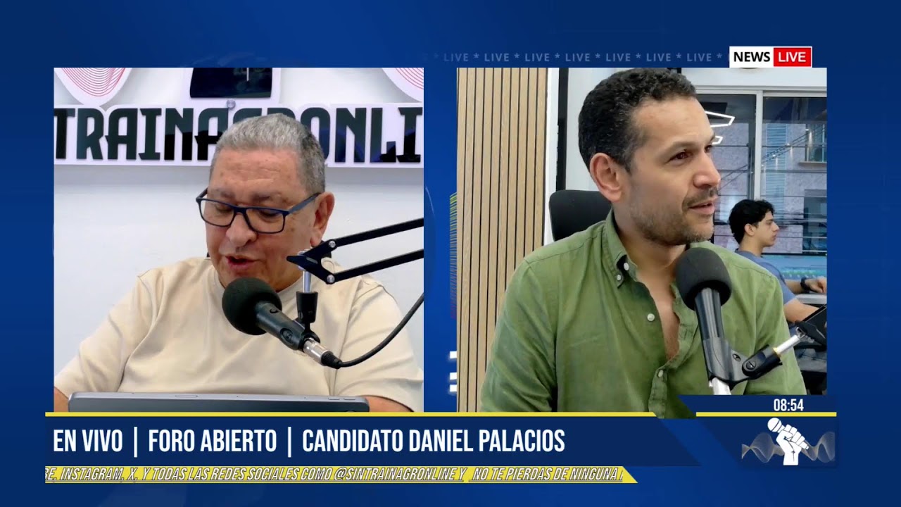 🔴 EN VIVO | FORO ABIERTO | CANDIDATO DANIEL PALACIOS