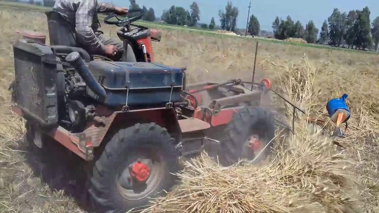 ماكينه ضم وتربيط القمح النايم صناعه الاسطي رضا عبد الوهاب منشأه هلا ل السنبلاوين دقهليه 01000756498