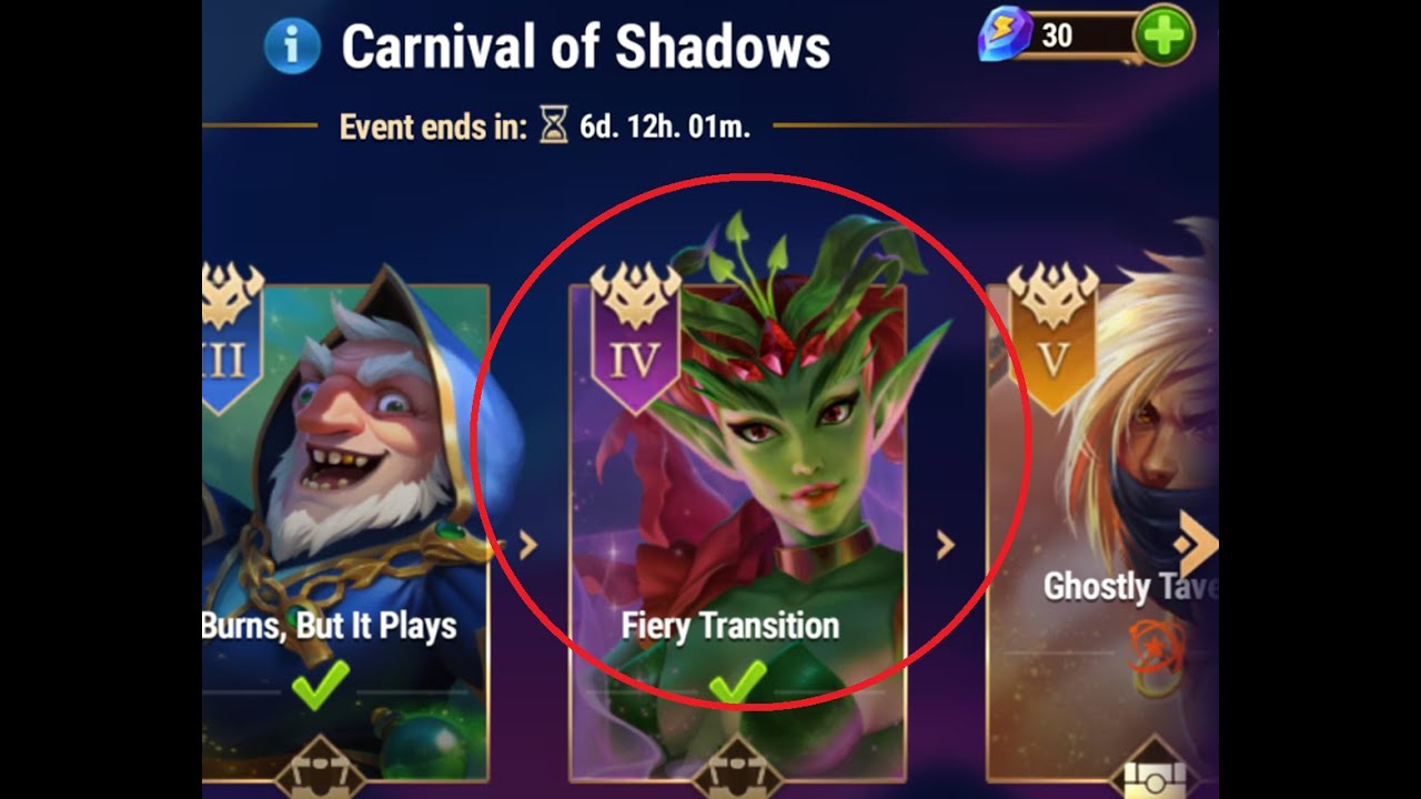 Electra - Chapter IV - Fiery Transition