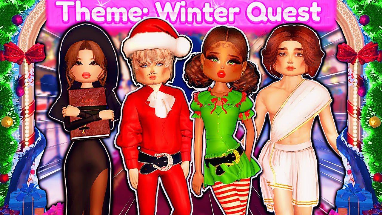 Одевайтесь как персонажи из WINTER QUEST ТОЛЬКО В КАЖДОМ РАУНДЕ! | ROBLOX Одевайтесь, чтобы впеча...