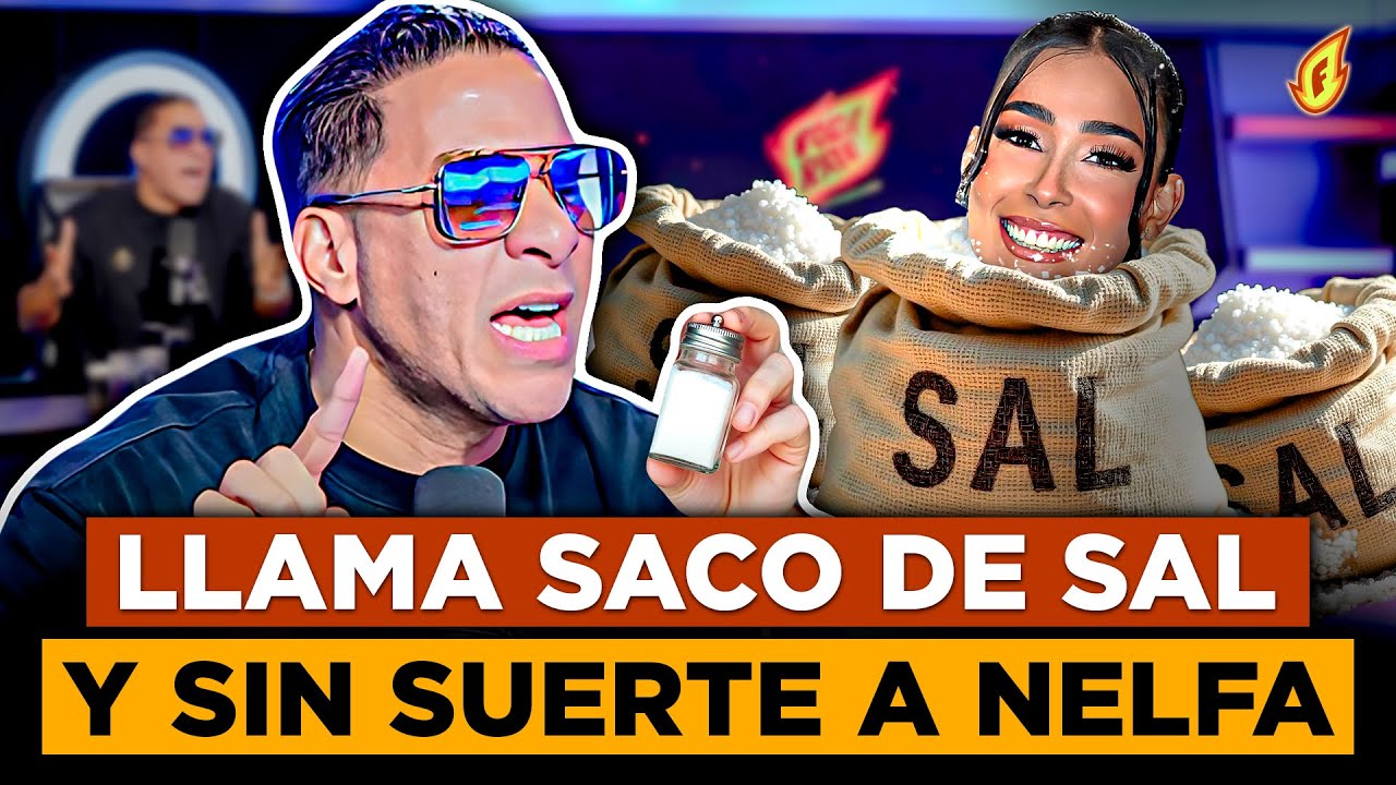 CRISTIAN LLAMA SACO DE SAL Y SIN SUERTE A NELFA NÚÑEZ “LUINNY LE QUITA LA CARETA”
