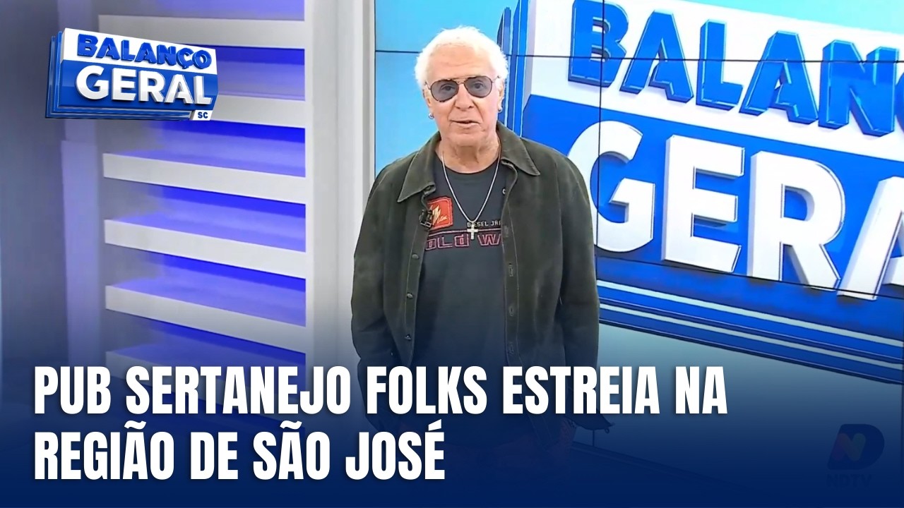 Destaque Cacau Menezes - Pub sertanejo Folks chega à Avenida Presidente Kennedy