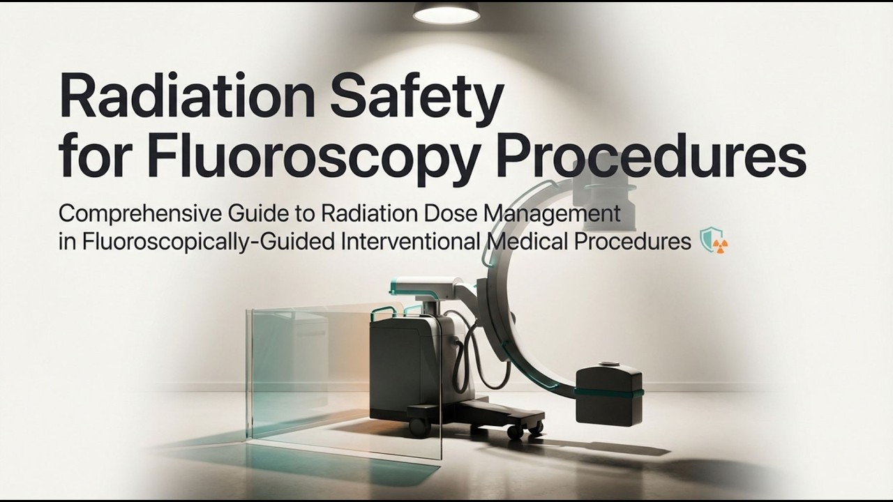 Radiation Safety for Hospital Fluoroscopy Procedures