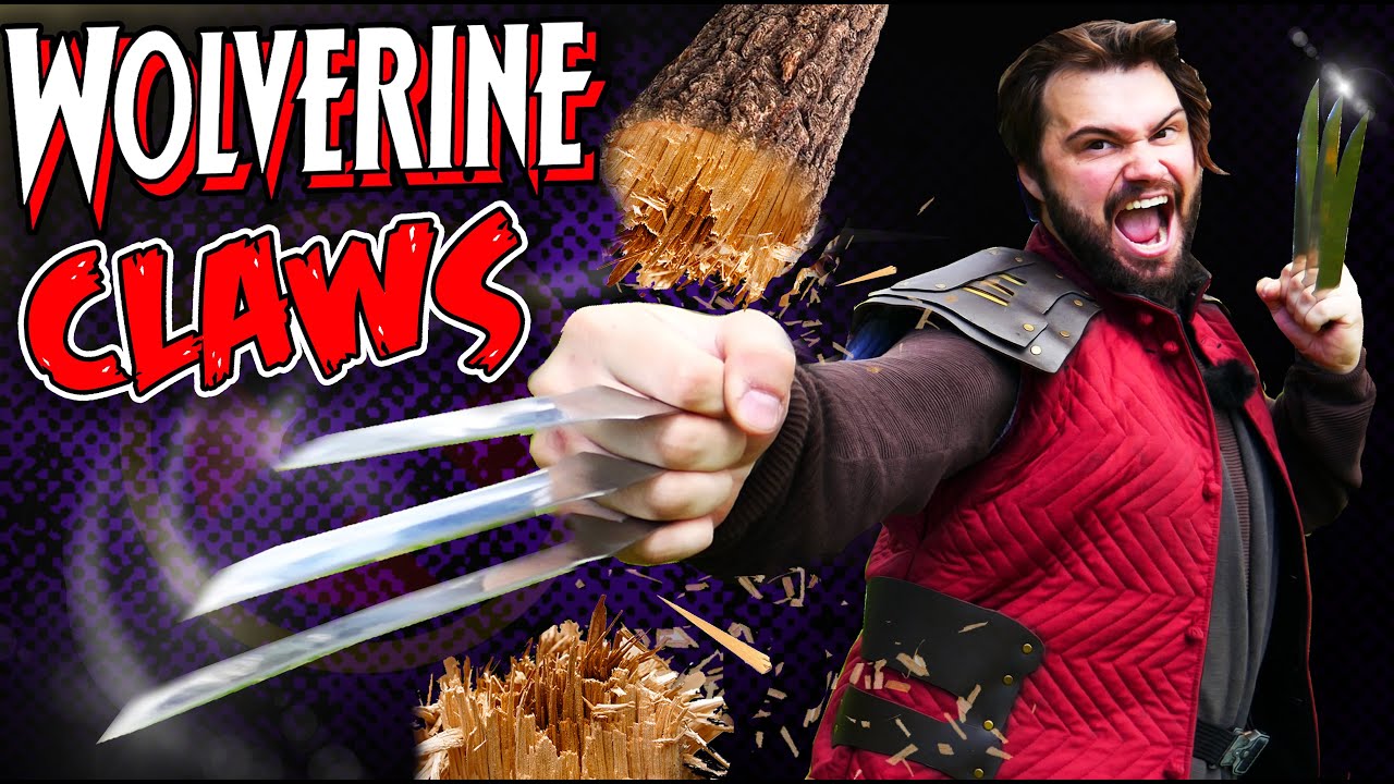 Making Practical Wolverine Claws! and TESTING them..