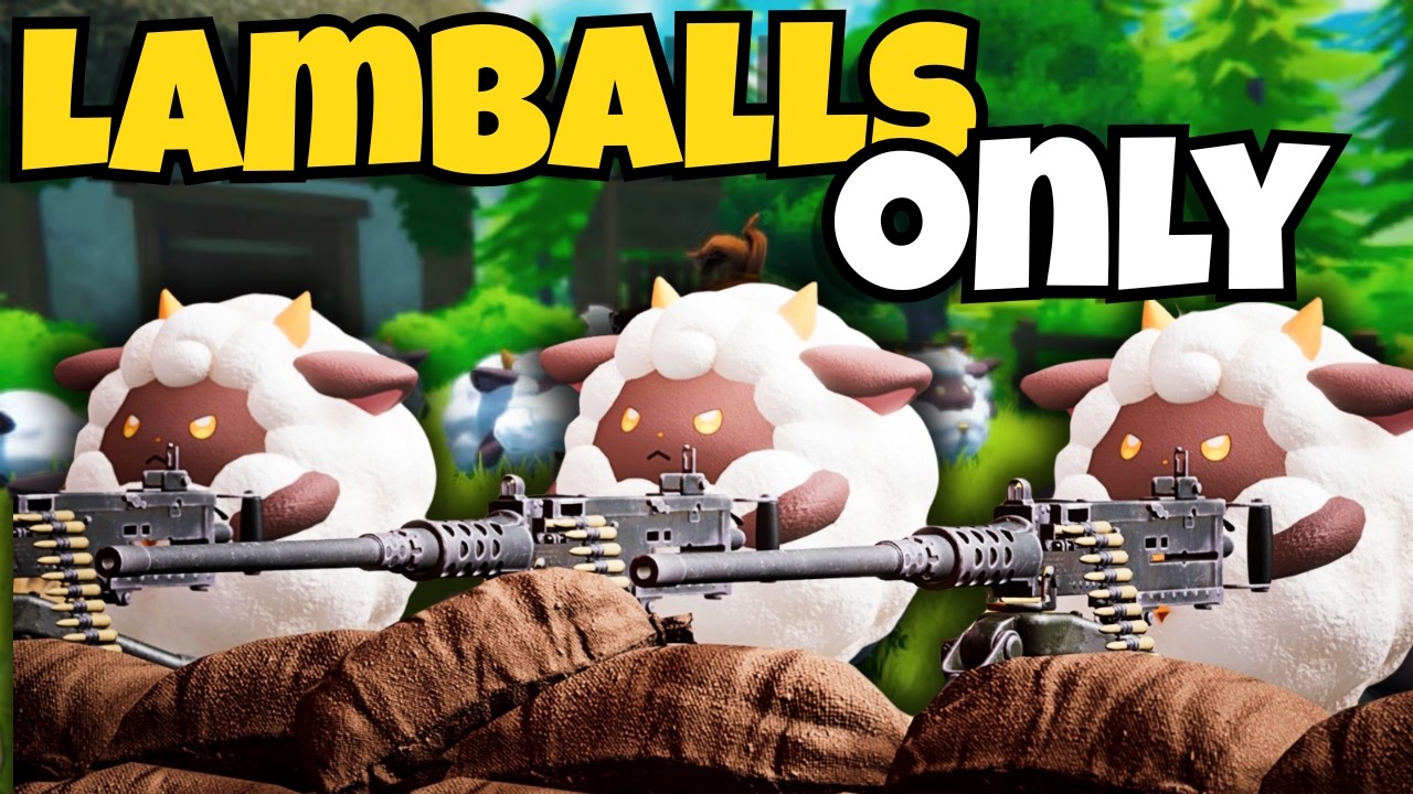 The Great Lamball Wars - Palworld Lamball Only