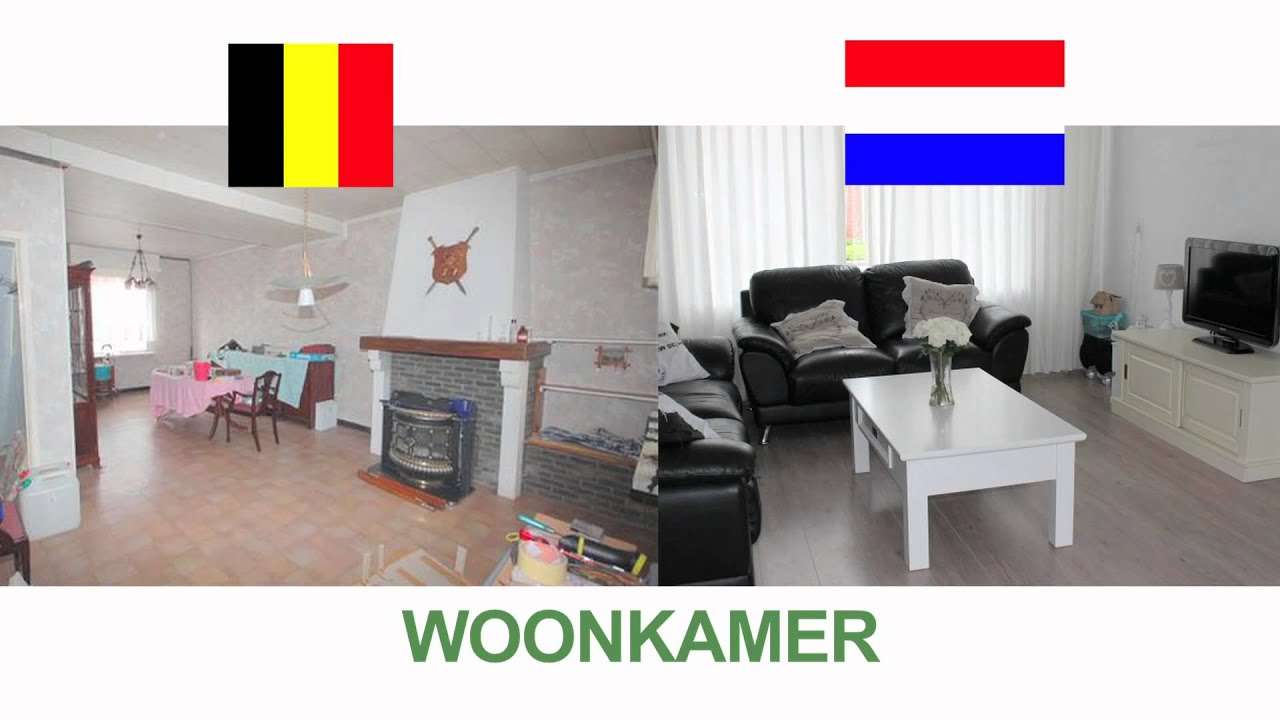 Vergelijking van een koopwoning in Nederland met een woning in België