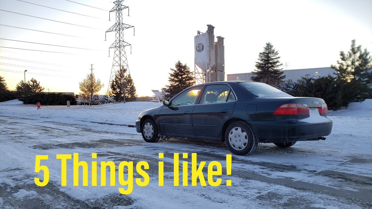 5 Things i like about my 2000 Honda accord!