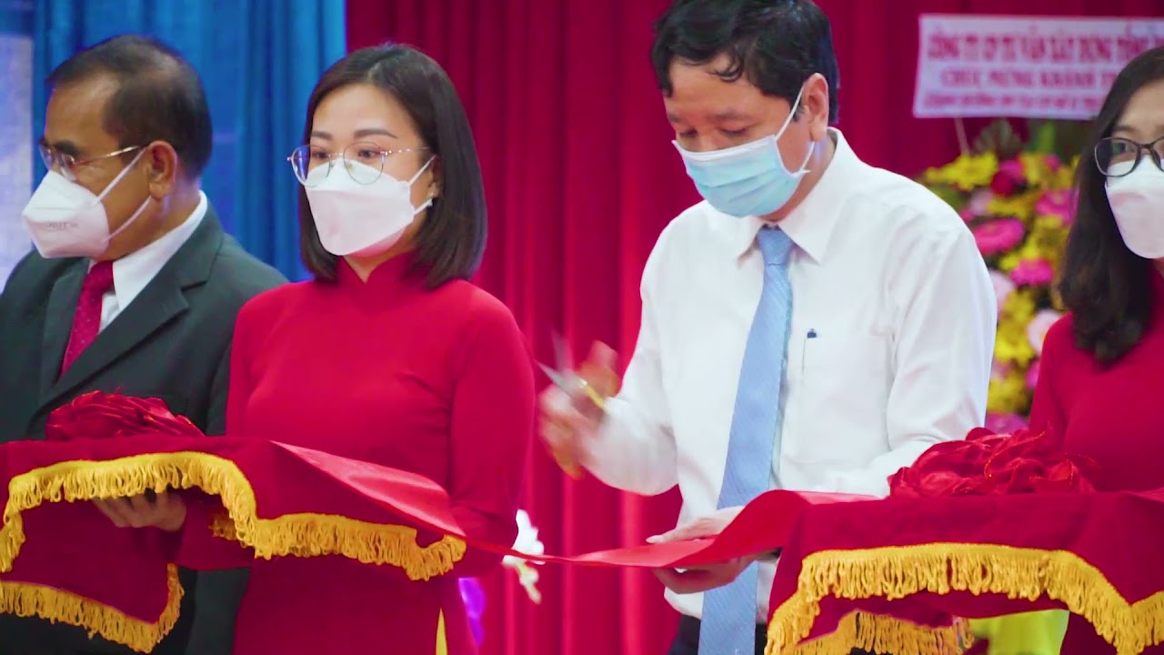 Nghi thức cắt băng khánh thành | Khánh thành Giảng đường đa năng mới UTC2 | 2021.12.29.(09)