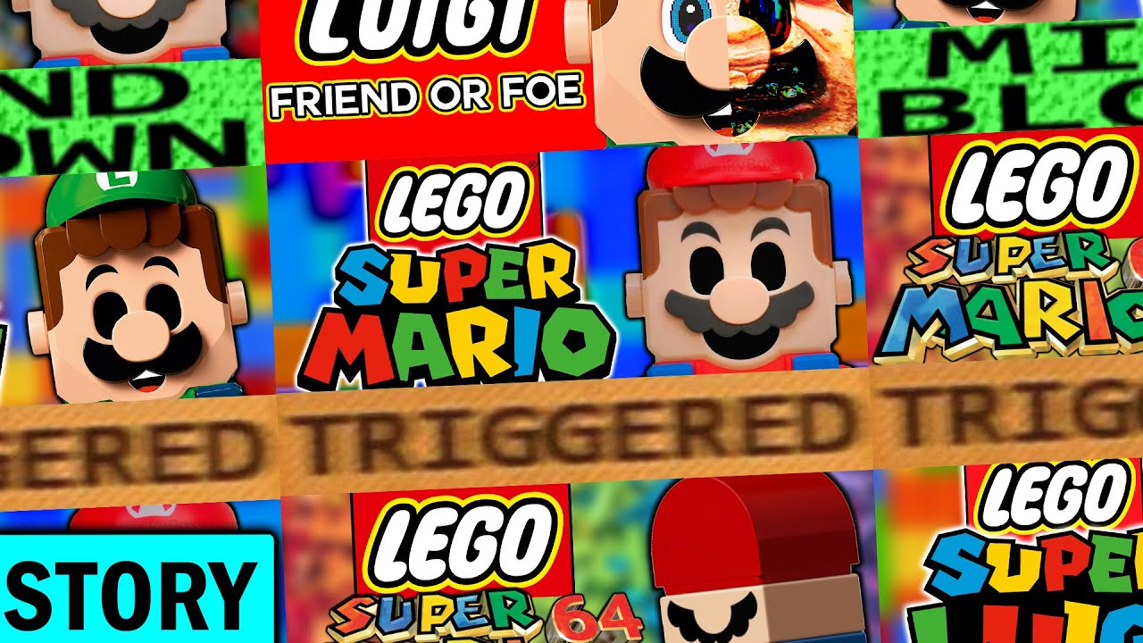 The LEGO Mario and Luigi Story Compilation!