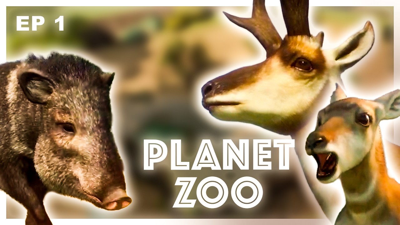I Opened a New Zoo! 🦌 | Planet Zoo - Episode 1