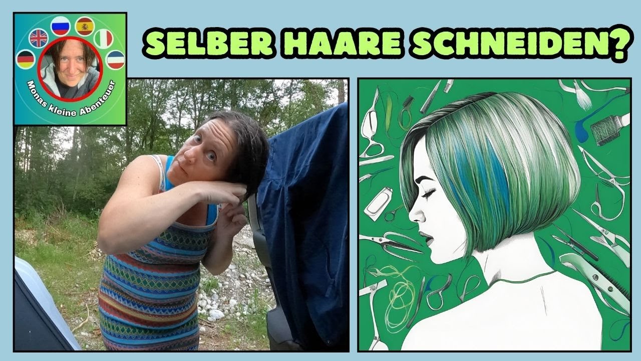 Warum ich meine Haare selbst schneide + was ich gegen die kaputte Lampe tue. Leben im Auto Aug. 2024