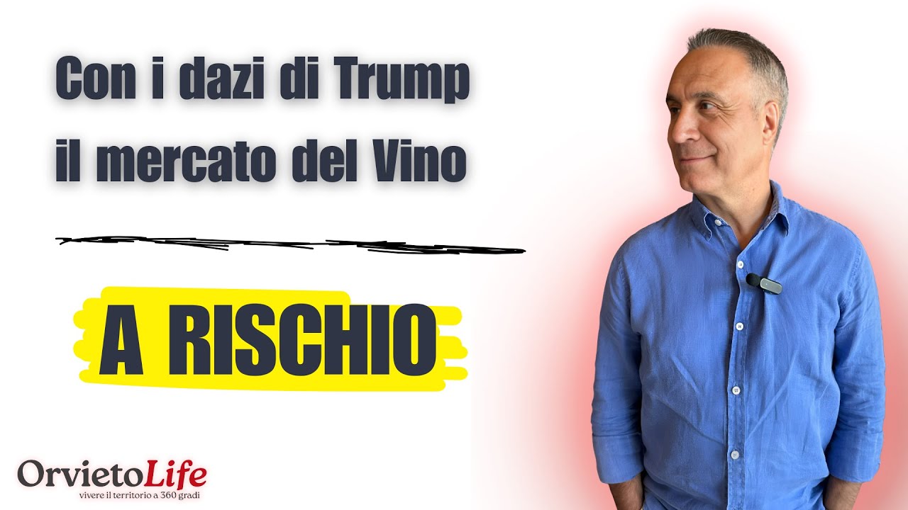 CON I DAZI DI TRUMP IL MERCATO DEL VINO A RISCHIO STOP...