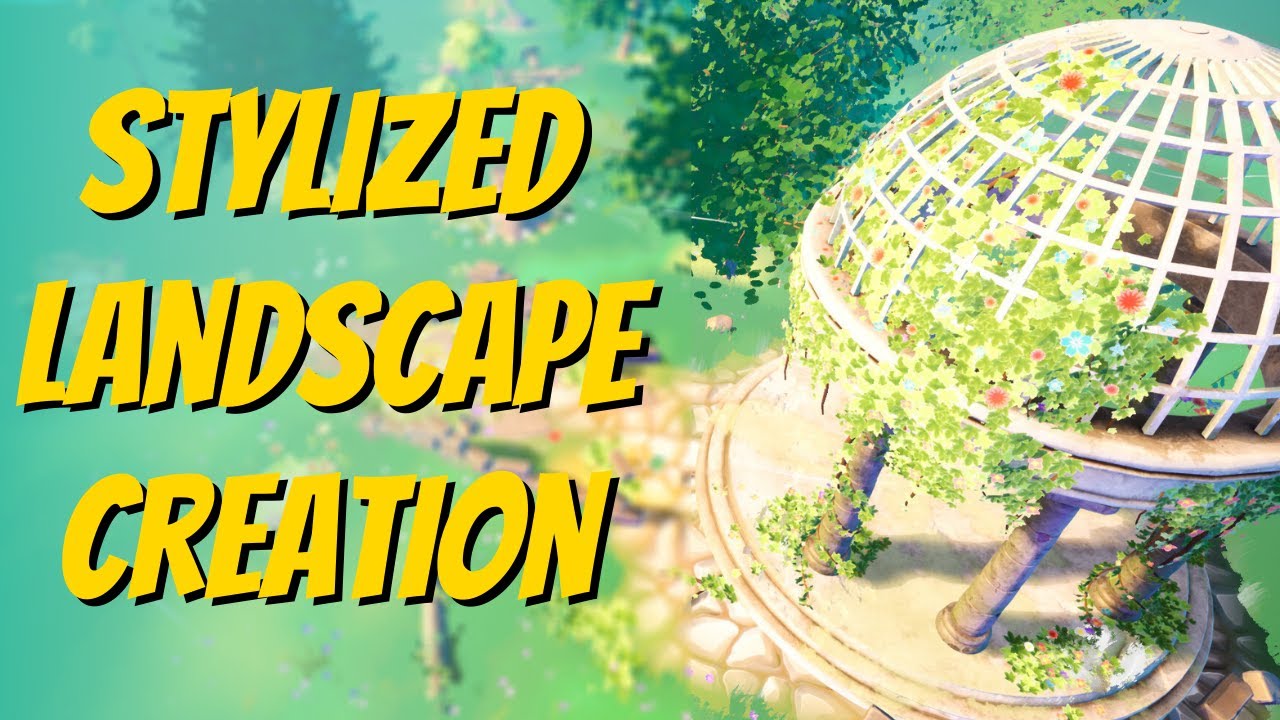 Creating Stylized Landscapes! 3D Art Tips & Tricks + Breakdown