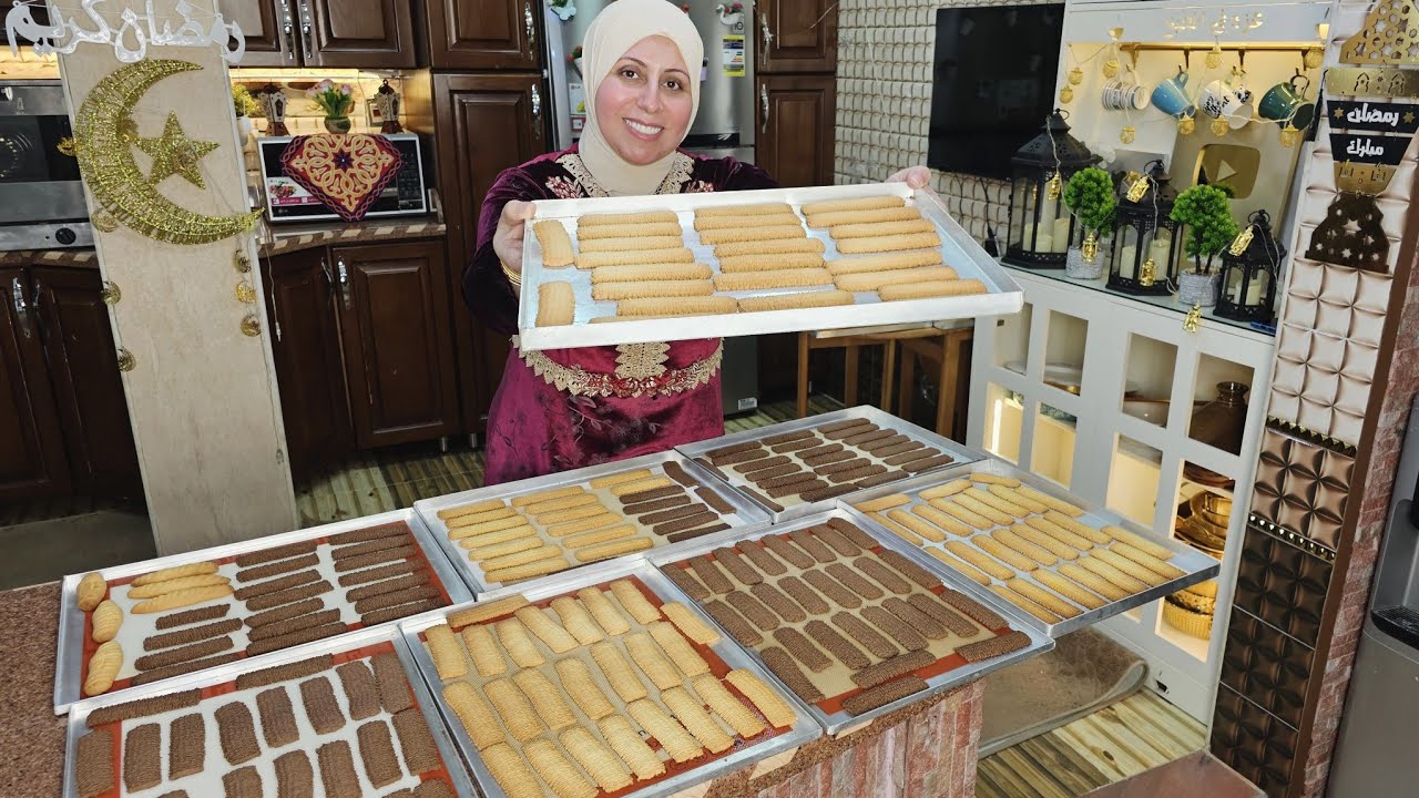 بسكوت العيد ب اربع اطعم مختلفة 🥰  وبنفس الرسمة 👌 طريقتي من سنين مش بغيرها ومضمونه ١٠٠%