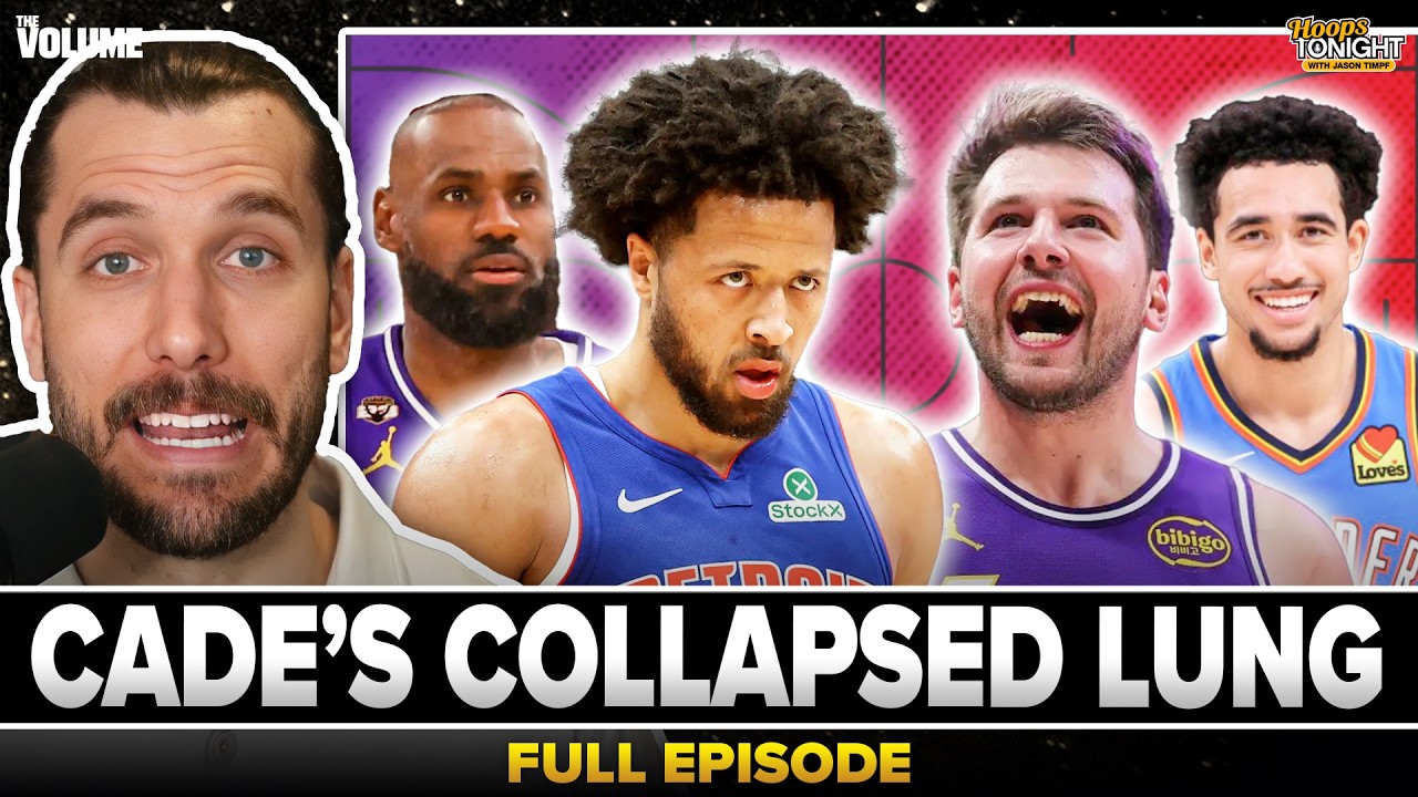 Cade Cunningham OUT w/ lung + Luka, LeBron & Lakers ON FIRE vs. Rockets, Jared McCain huge for OKC