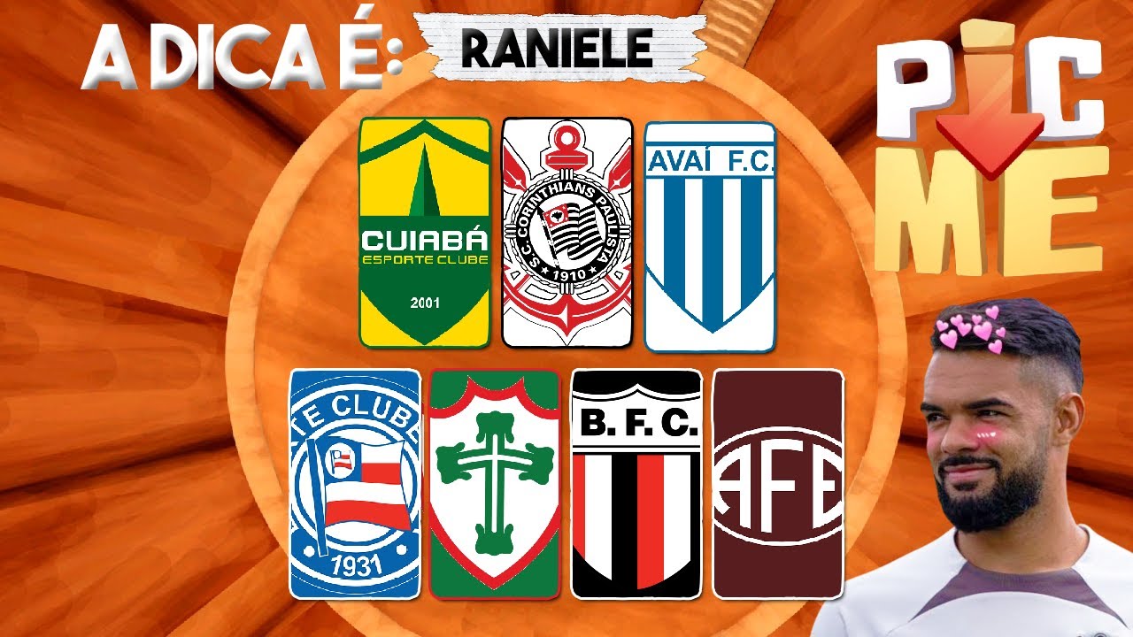 VOCÊ ACERTA O TIME PELA DICA? | PIC-ME! com o RANIELE!!!