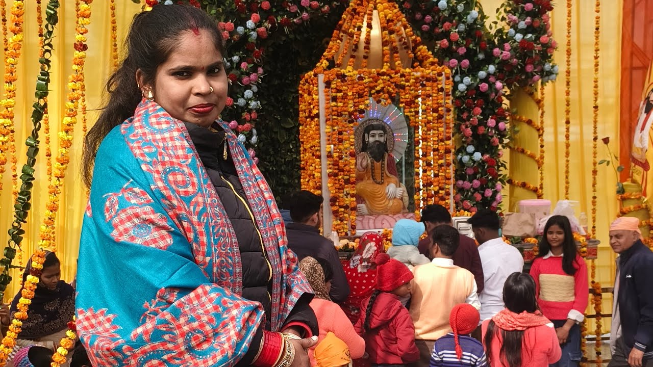 Ravidas jayanti shobhayatra mulugoti Kori Majra Shri Guru Ravidas Maharaj ki Jay 🙏 
