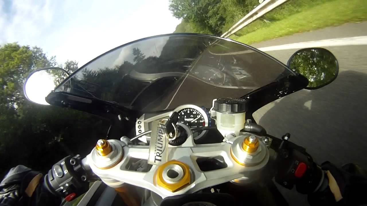 Wasserscheide UNCUT | Triumph Daytona 675 | GoPro HD
