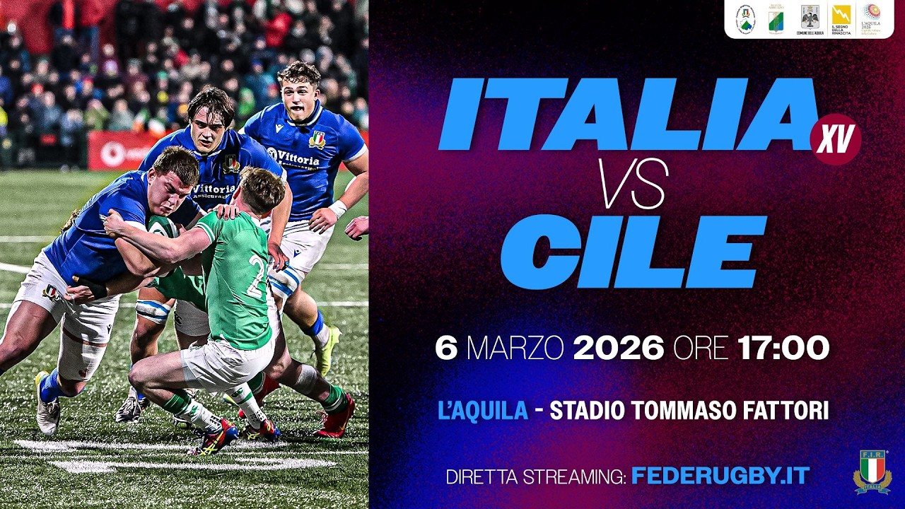 Incontro internazionale - Italia XV v Cile