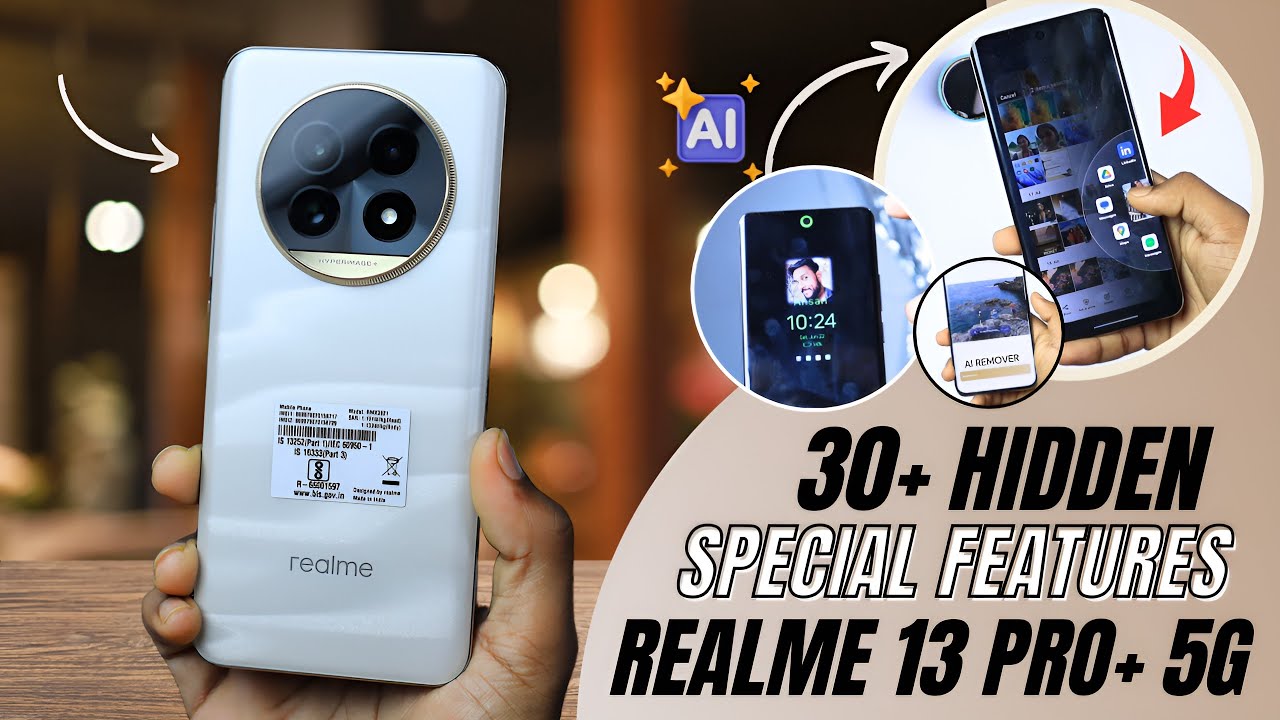 Realme 13 Pro+ 5g Tips And Tricks 🔥 Hidden Top 30+ Special Features | realme 13 pro plus