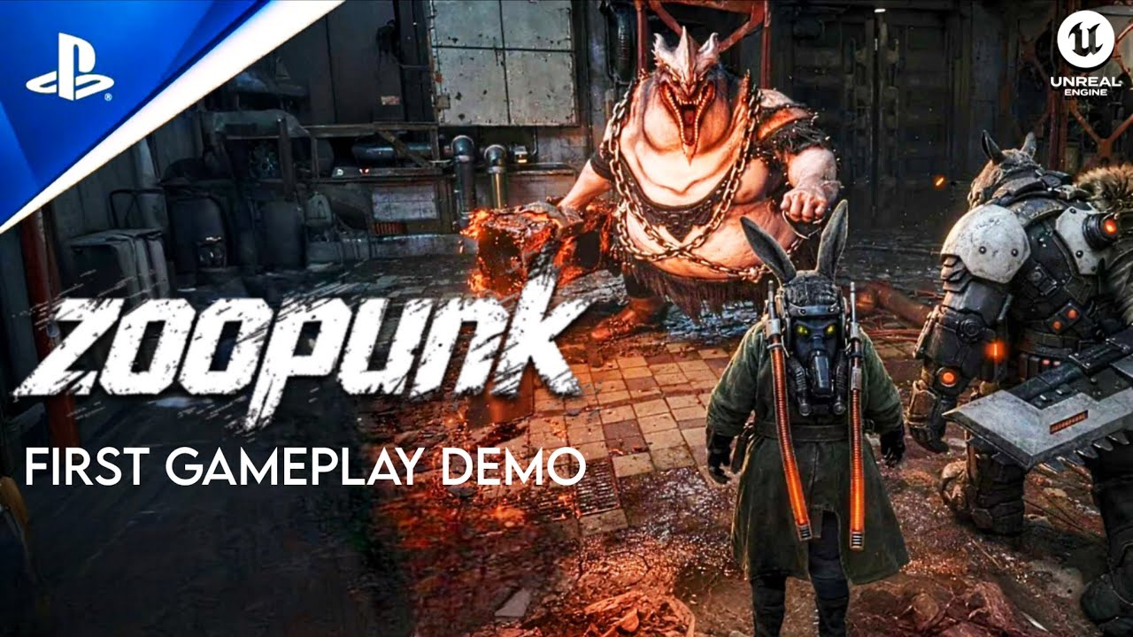 ZOOPUNK 15 Minutes of Explosive 4K Gameplay | New 3D Action-Adventure DIESELPUNK Melee Action Game