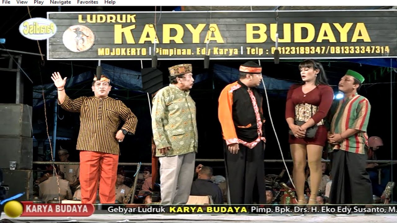 🔴LAWAK Ludruk KARYA BUDAYA Pimpinan Drs Eko Edy Susanto Canggu Jetis Mojokerto-Pentas Balongpanggang