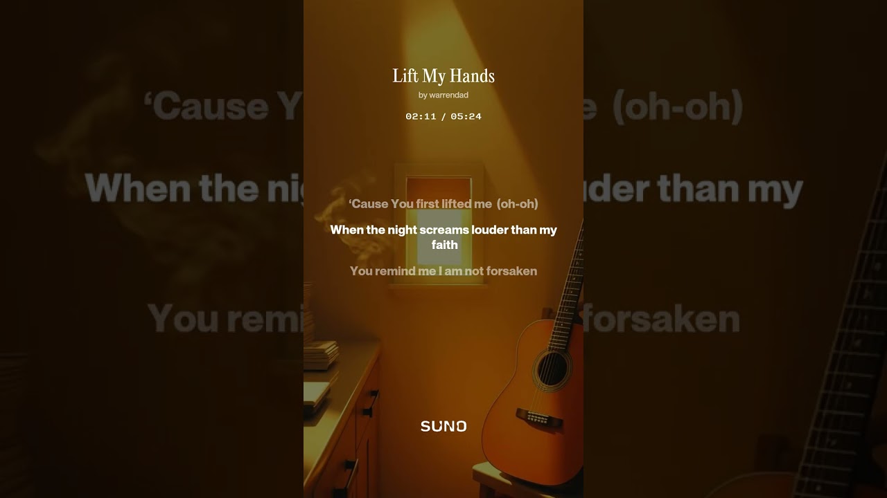 Lift My Hands 1