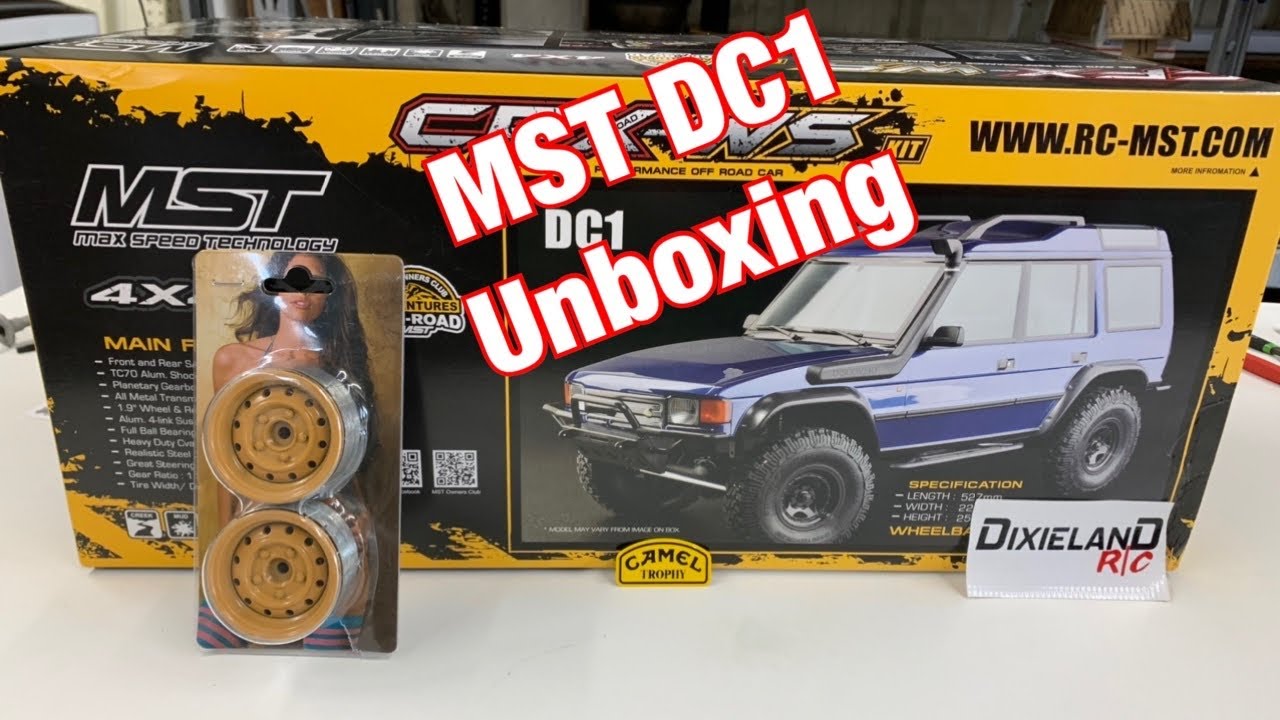 Unboxing - MST DC1 - Land Rover Discovery - Plus Backstory and old Rover Pictures