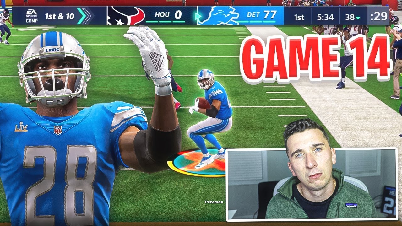 When I lose with the Lions the video ends...