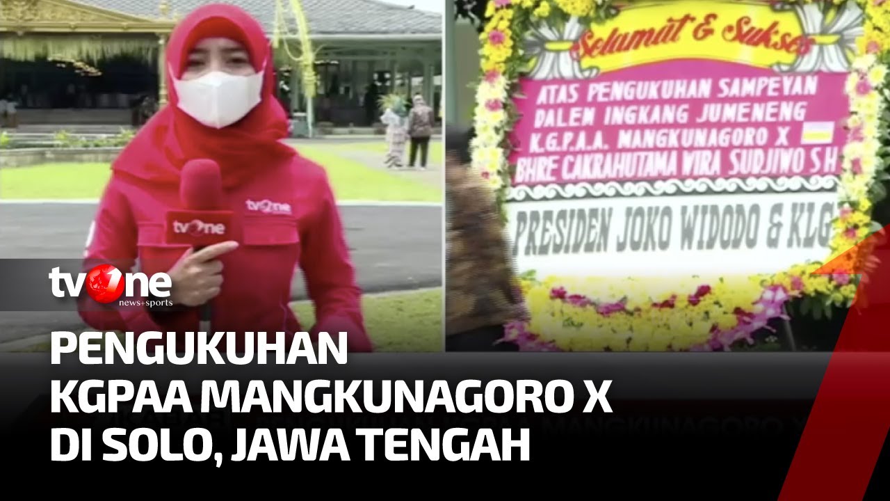 Suasana Upacara Pengukuhan KGPAA Mangkunegoro X | Kabar Siang tvOne