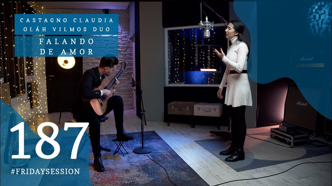 Castagno Claudia & Oláh Vilmos duo - Falando De Amor // LIVE At SoundCam Studio