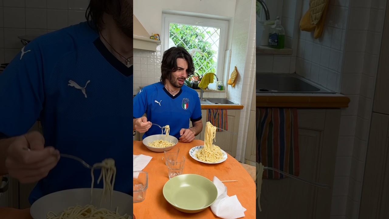 Spaghetti FLYING prank