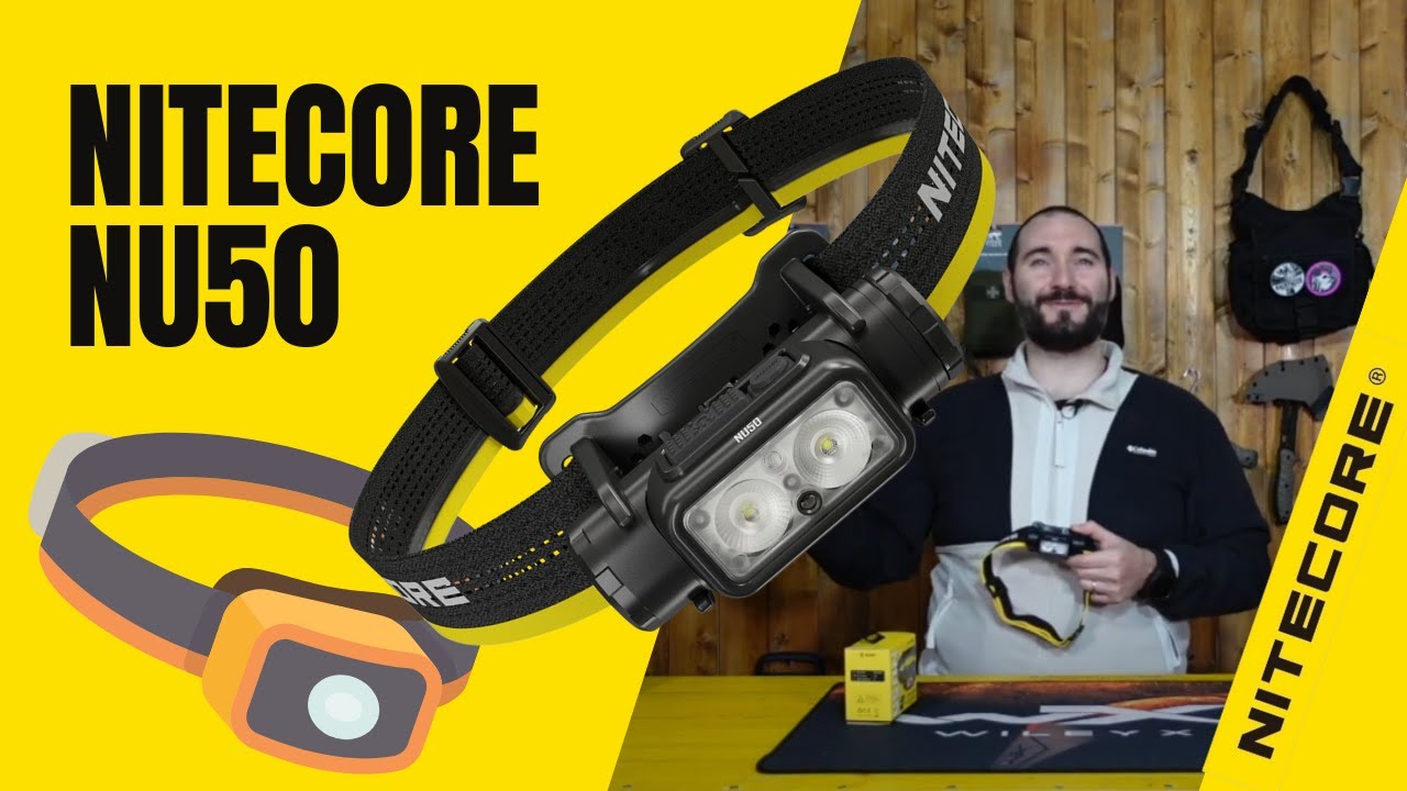 NITECORE NU50 - TORCIA FRONTALE PER TUTTI - RECENSIONE COMPLETA