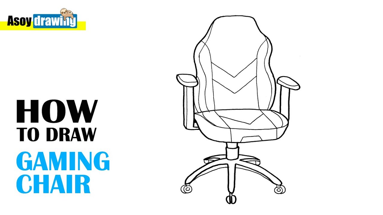 How to Draw Gaming Chair