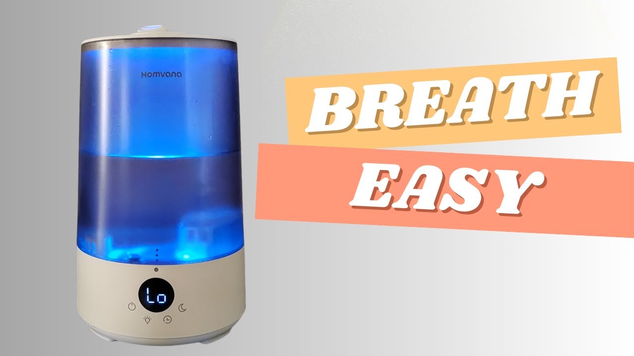 Easy Breathing with the Homvana Ultrasonic Humidifier