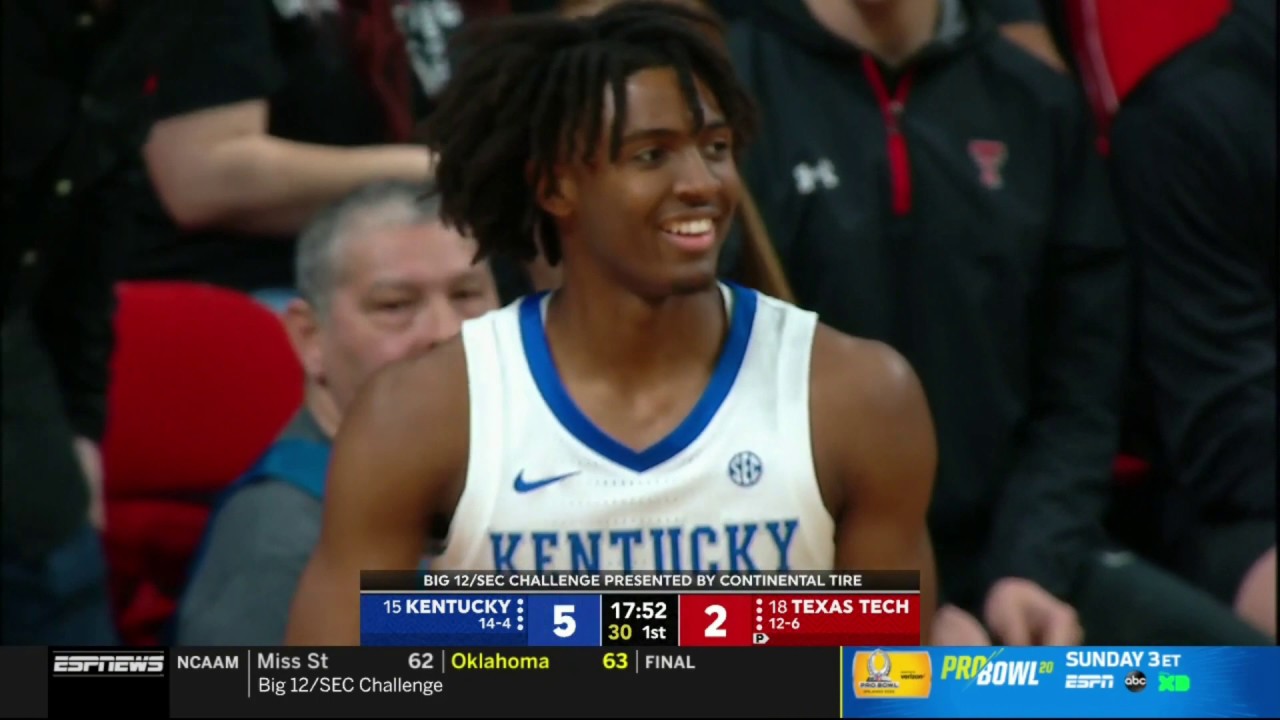 2019-2020 Kentucky @ Texas Tech (Game 19)