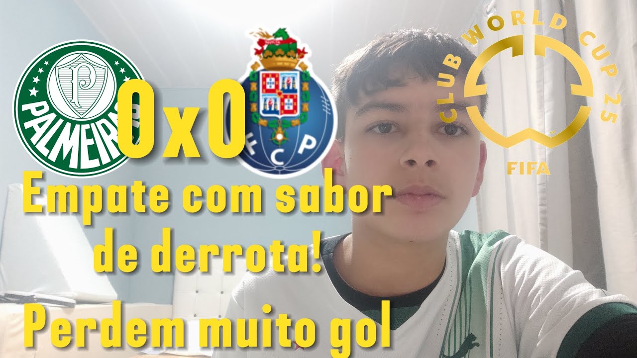 Pós-jogo Palmeiras 0x0 Porto só faltou o gol!