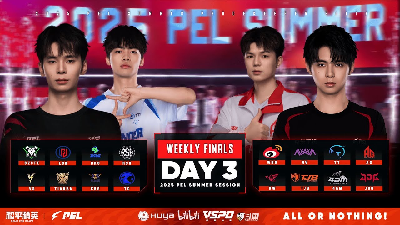 LIVE : 2025 PEL SUMMER REGULER SESSION WEEK 2 DAY 3 | ALL OR NOTHING | PEL 2025 夏季课程第 2 周期末考试
