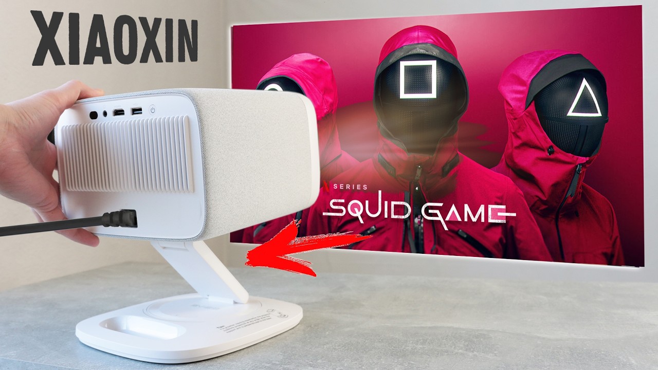 Xiaoxin 100P ХИТРЫЙ трюк от LENOVO проектора со СТЕРЕО звуком на ANDROID