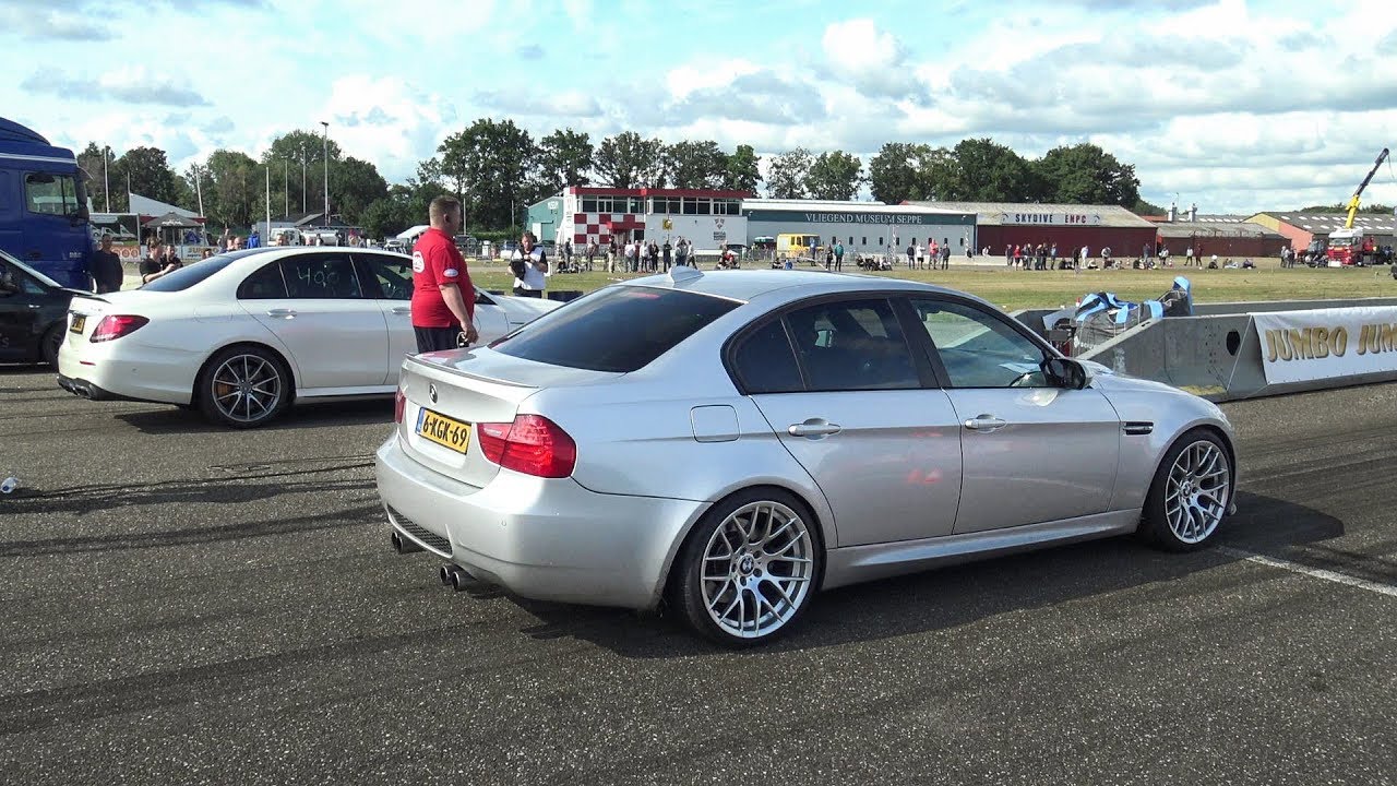 BMW M3 E90 with S55 M3 F80 ENGINE! VS. 700HP E63 AMG, M3 E46, Focus RS!