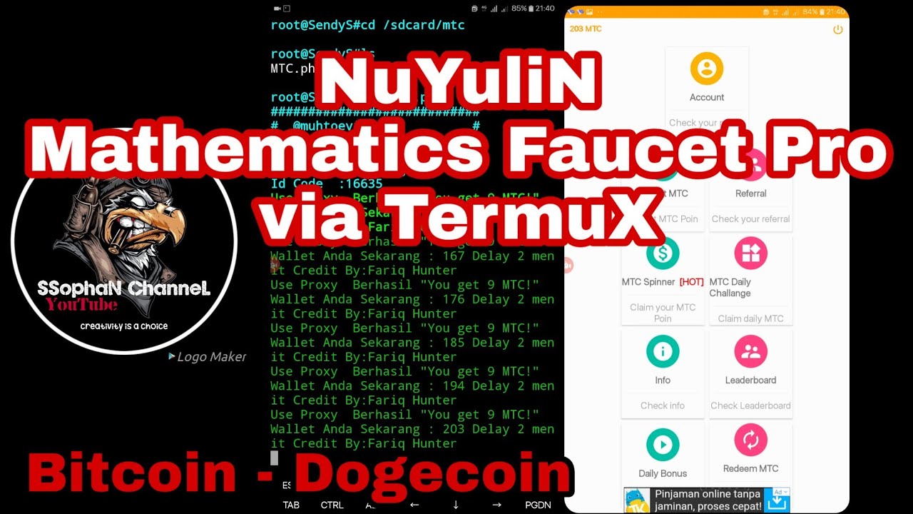 Nuyulin Mathematics Faucet Pro Via Termux