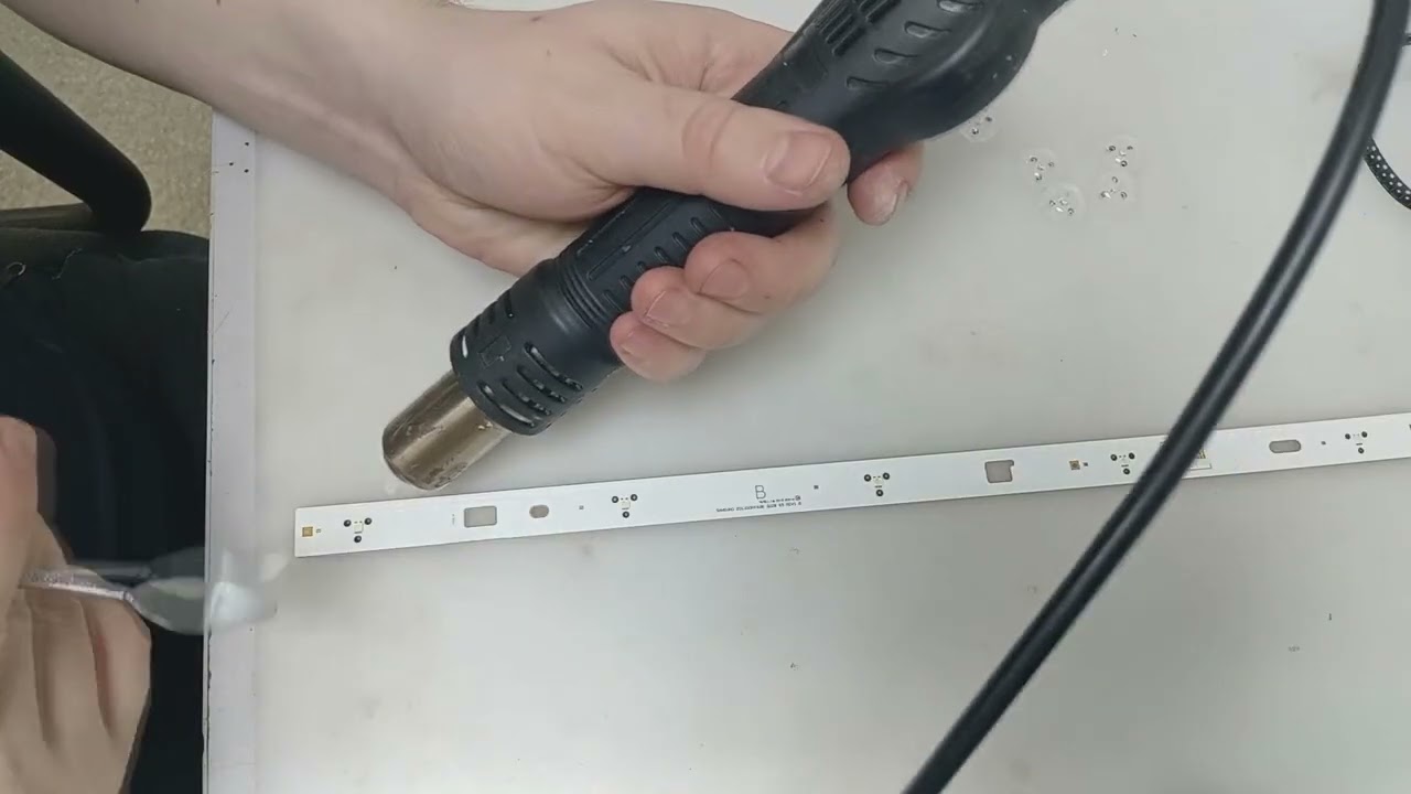 ремонт телевизора SONY KDL 40R353C, ошибка 6, ремонт подсветки